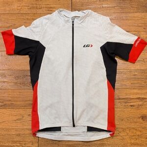 Louis Garneau Carbon Ion Women's Cycling Jersey - Red, Black, and White